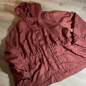 Ava & Viv 3X Mauve Water-Resistant Rust Jacket